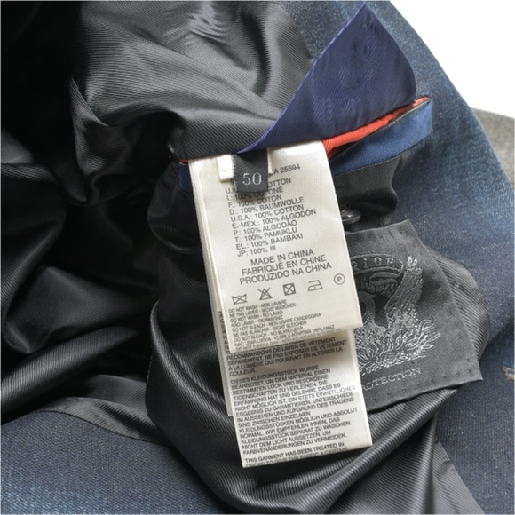 DIESEL Tweed & Denim Blazer - Picture 5 of 7